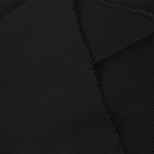 500gsm French Terry Fabric 100% Cotton KF2015-500G - Black