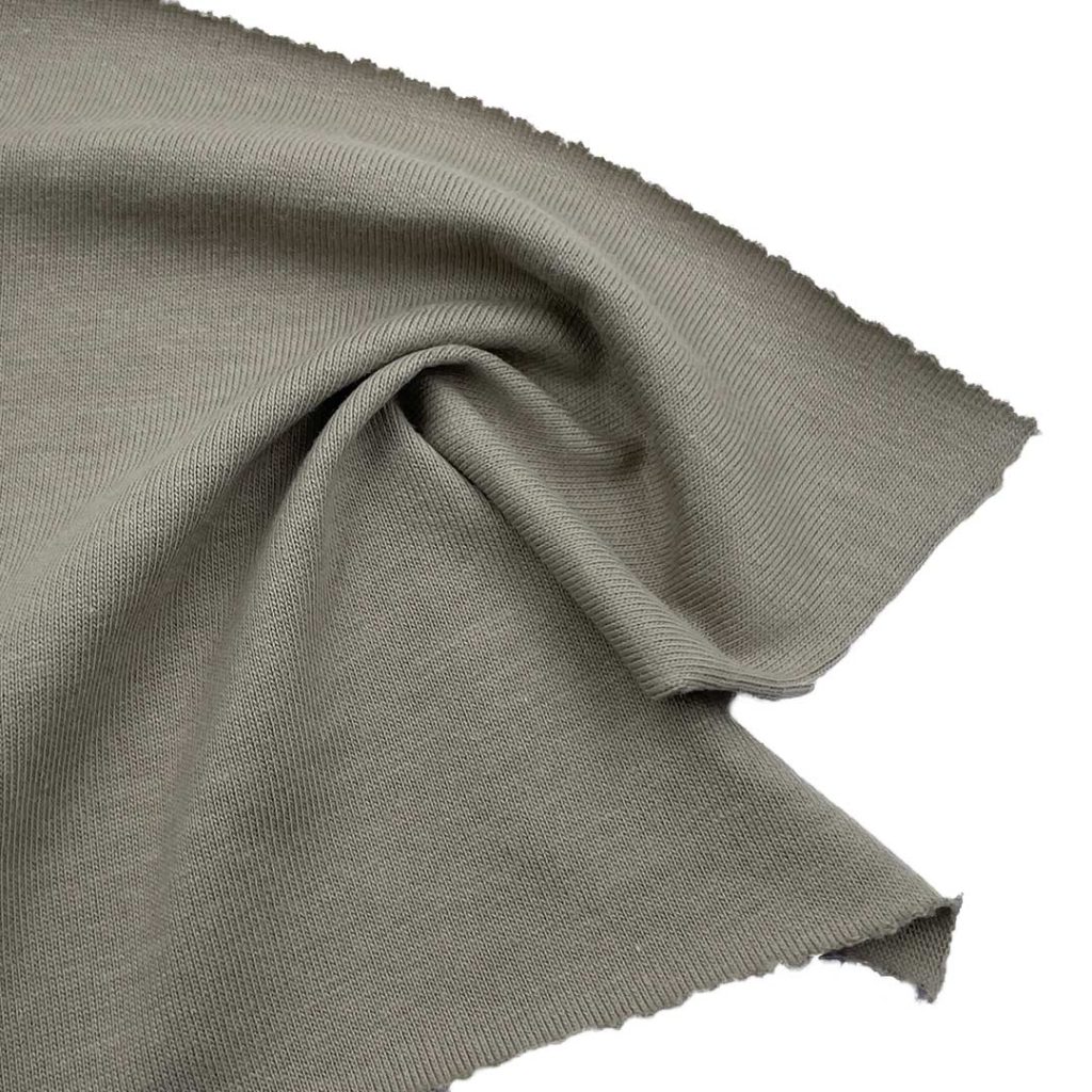 200gsm (7.0 oz) 100% Cotton Single Jersey Coarse Crisp Hand Feel Fabric for T-shirt Long Sleeve Shirts