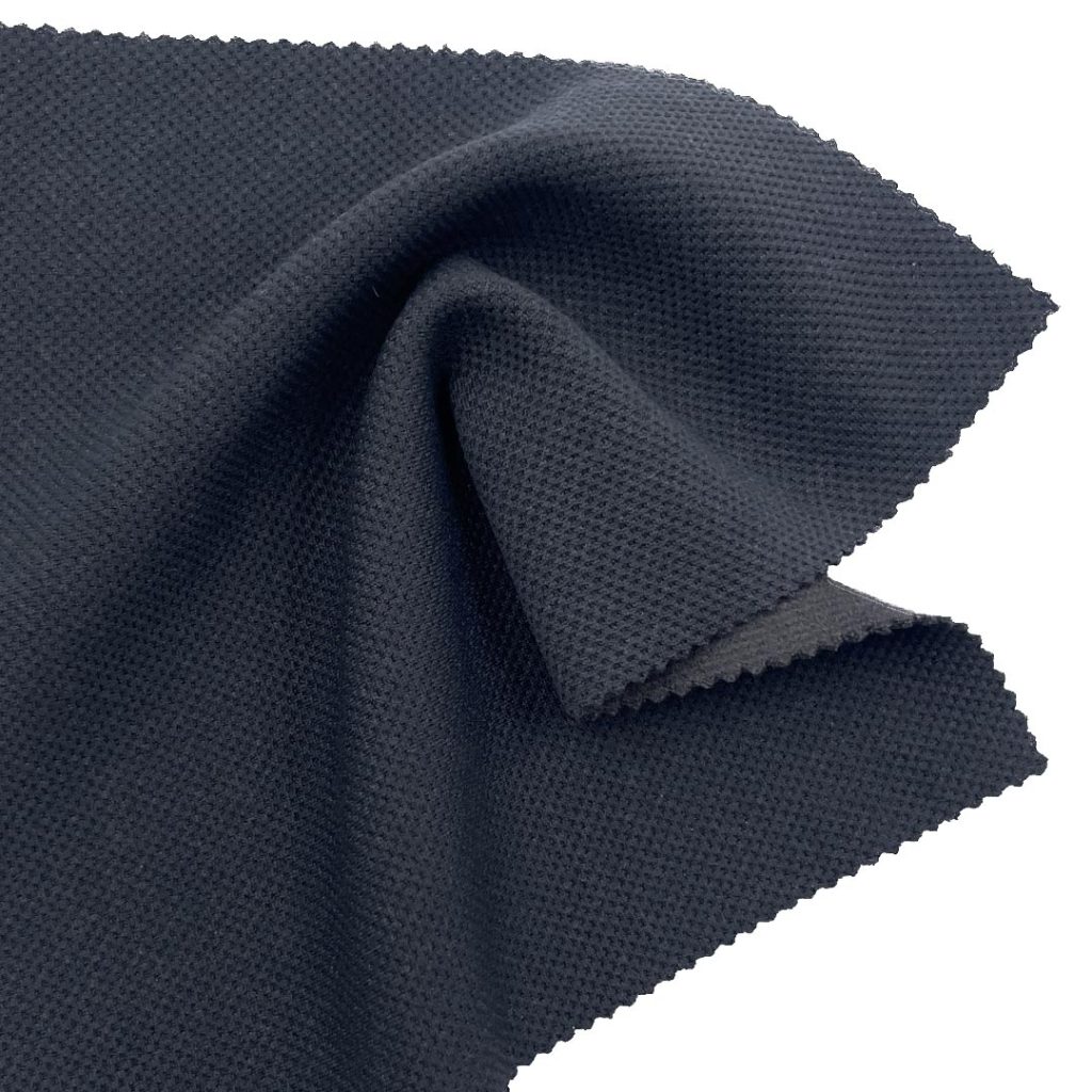 350gsm (12.3 oz) 95% Polyester 5% Spandex Scuba Pique Fabric for Sweatshirt Dress Pants