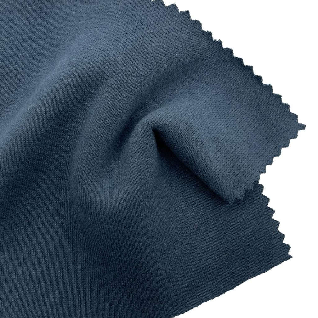 300gsm (8.8 oz) 52% Cotton 48% Polyester Brushed Fleece Fabric Hoodie Sweatshirt Pants Sportswear Streetwear Zip Up Hoodie