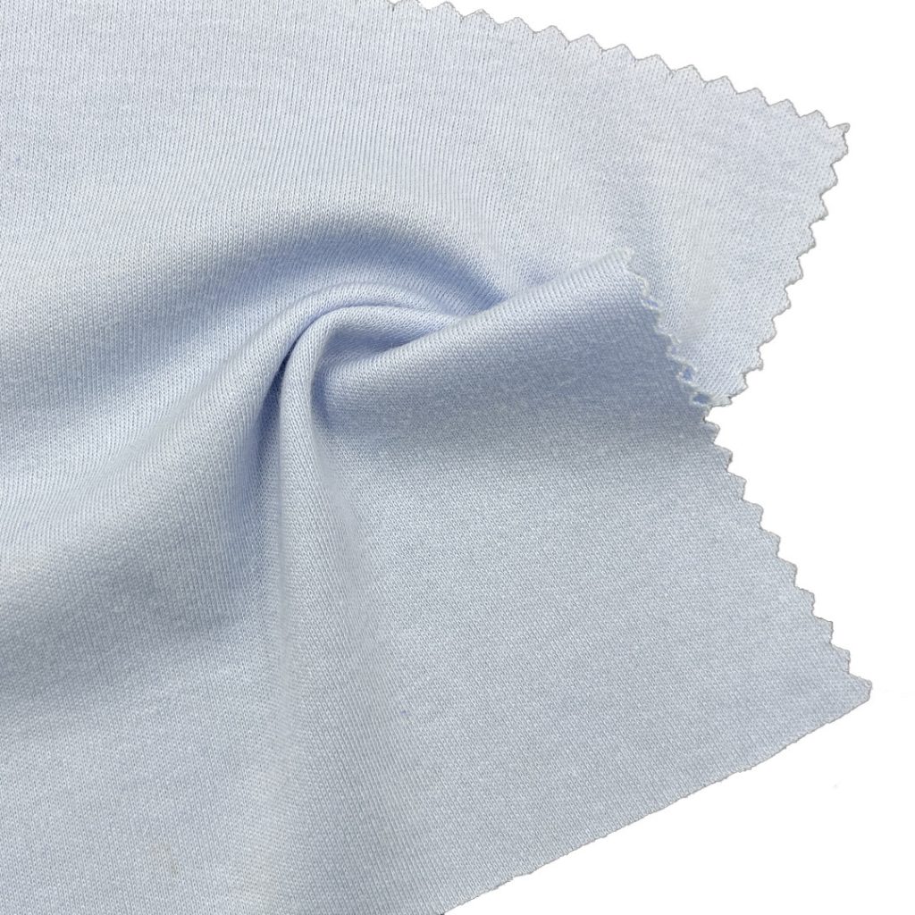 240gsm (7.1 oz) 35% Cotton 65% Polyester Interlock Soft Hand Feel 30s/1 Fabric T-shirt Dress Long sleeve shirts