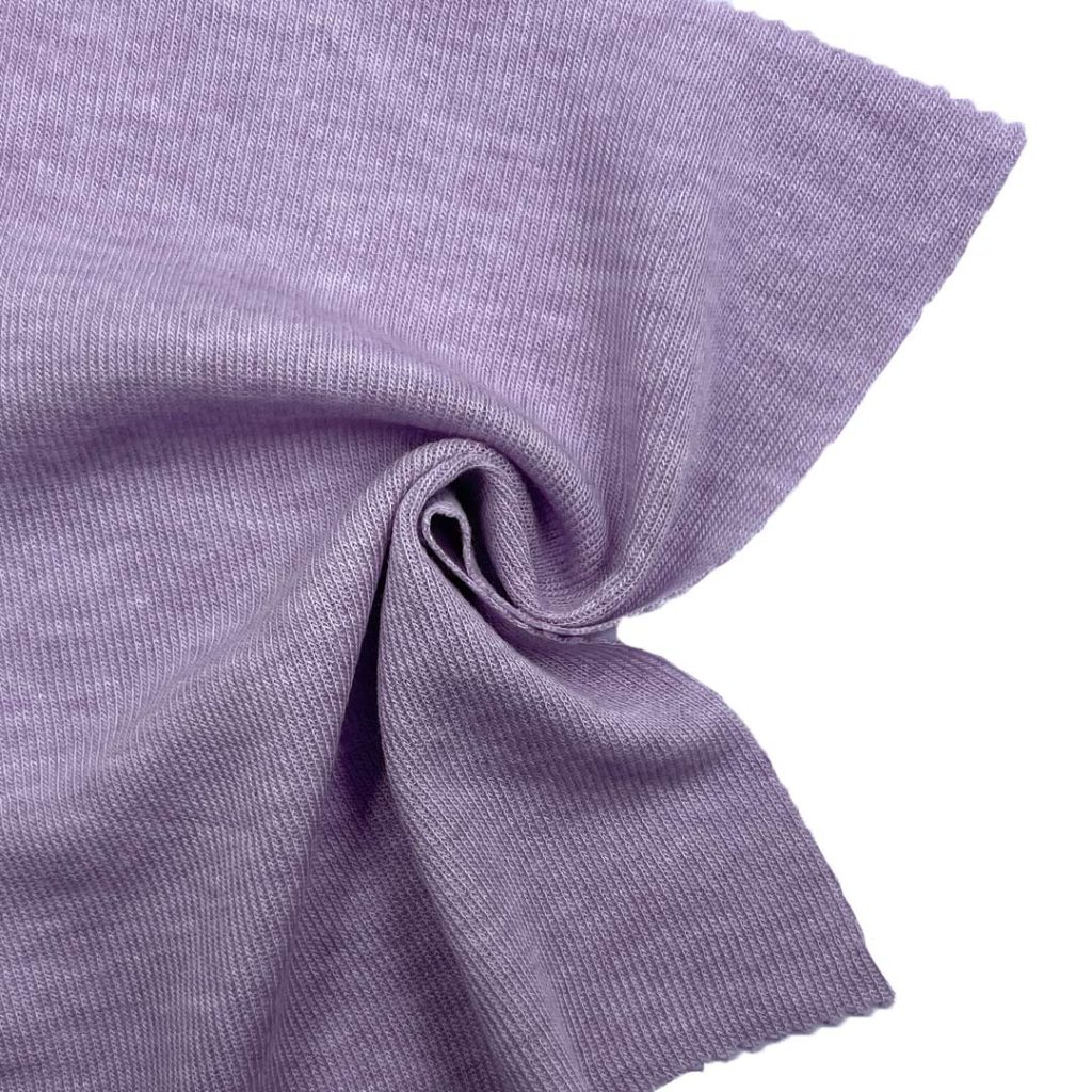 150gsm (5.3 oz) 76.4% Tencel 19.1% Wool 4.5% Spandex Rib Lightweight Soft Fuzzy Hand Feel Fabric T-shirt Dress