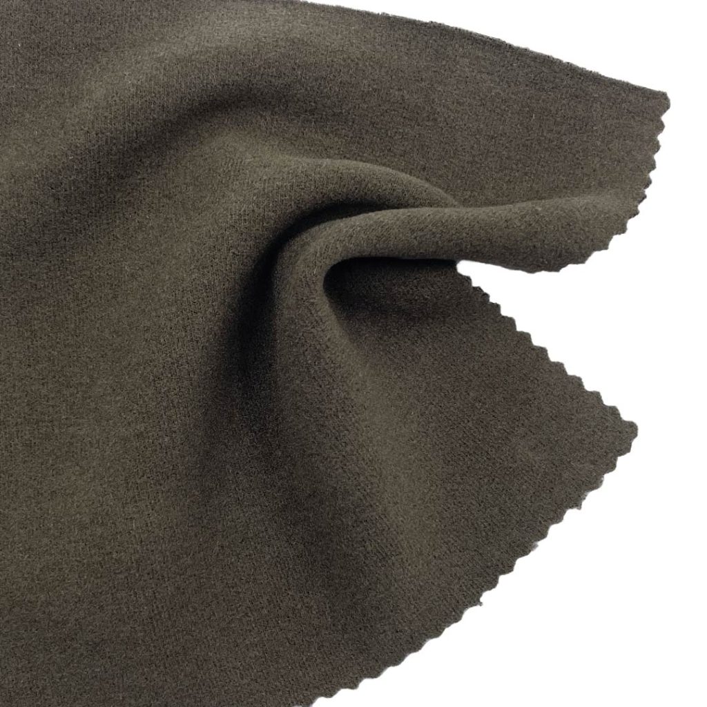 300gsm (8.9 oz) 42% Acrylic 18% Tencel 28% Rayon 12% Spandex Brushed Interlock 4 Way Stretch Fabric for Dress Long Sleeve Shirt