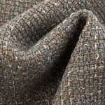 400gsm (14.1 oz) 100% Polyester Tweed Herringbone Coarse Textured Hand Feel Fabric Blanket Scarf Coat