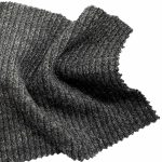 250gsm (8.8 oz) 53% Polyester 40% Viscose 4% Spandex 3% Wool Single Jersey Brushed Fuzzy Soft Hand Feel Fabric Dress Long Sleeve Shirt Cardigan