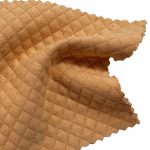 310gsm (10.9 oz) 43% Cotton 55% Polyester 2% Spandex Jacquard Textured Hand Feel Fabric Sweatshirt Zip Up Hoodie