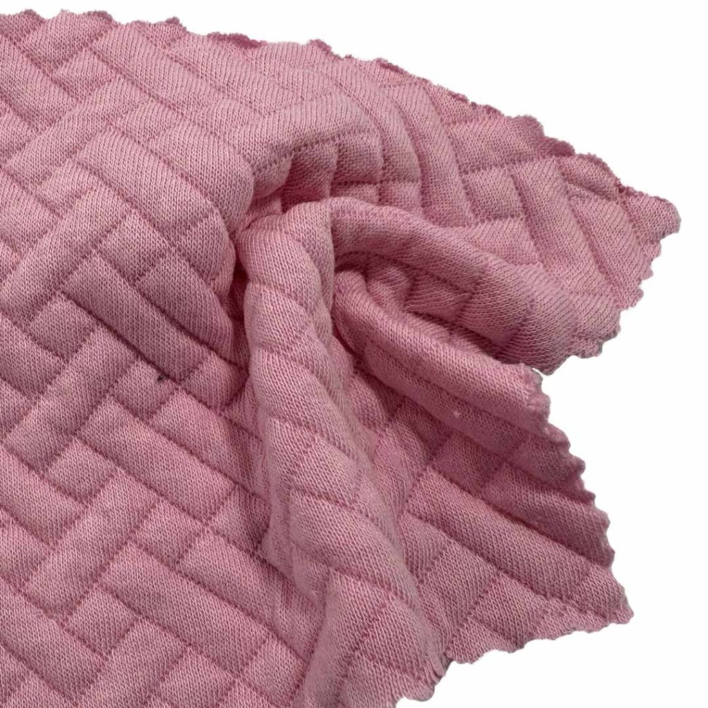 340gsm (12.0 oz) 43% Cotton 55% Polyester 2% Spandex Jacquard Textured Fabric Sweatshirt Zip Up Hoodie