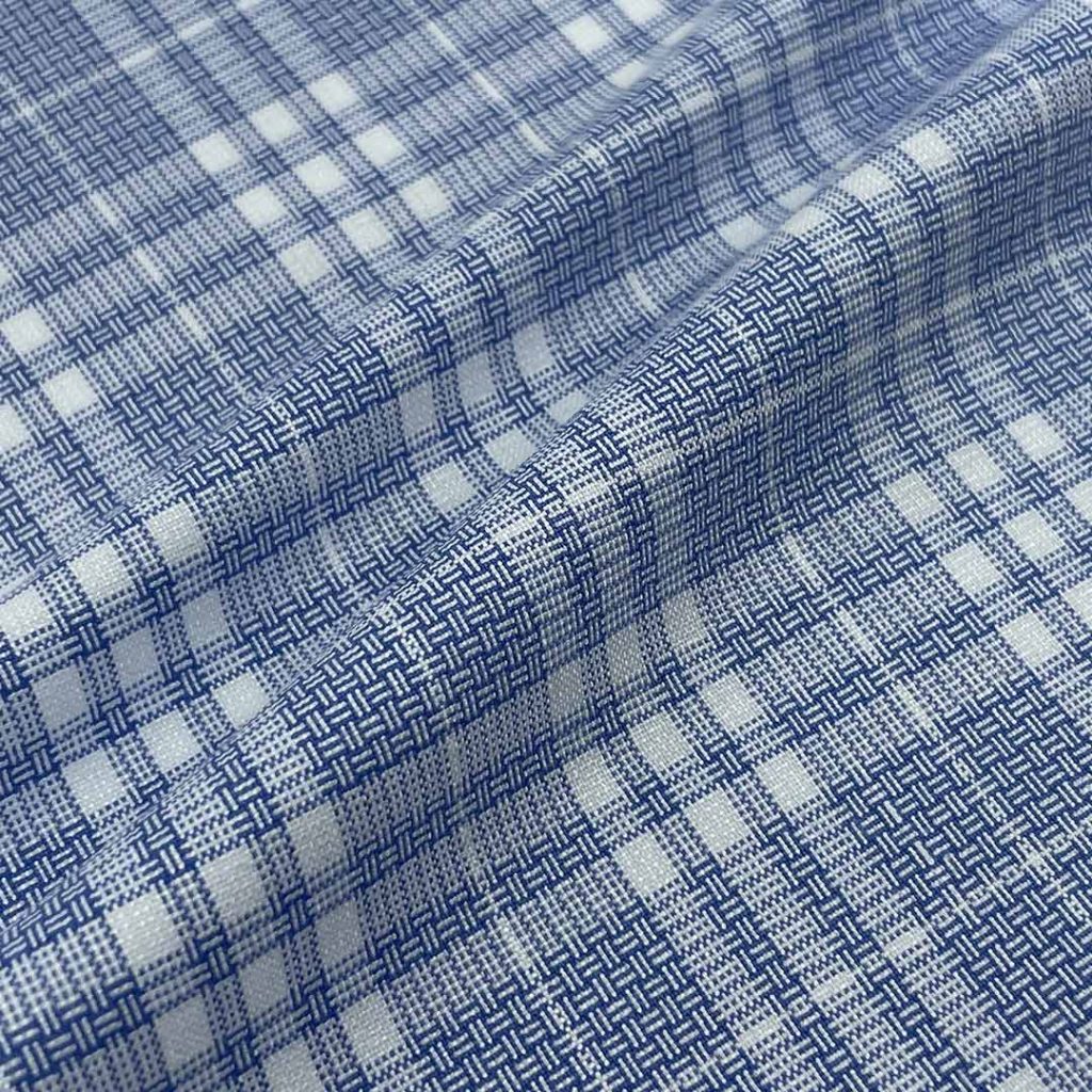 309g/m (6.1oz) 58% Polyester 40% Viscose 2% Spandex Suit Cool Hand Feel Textured Fabric Blazer 31815