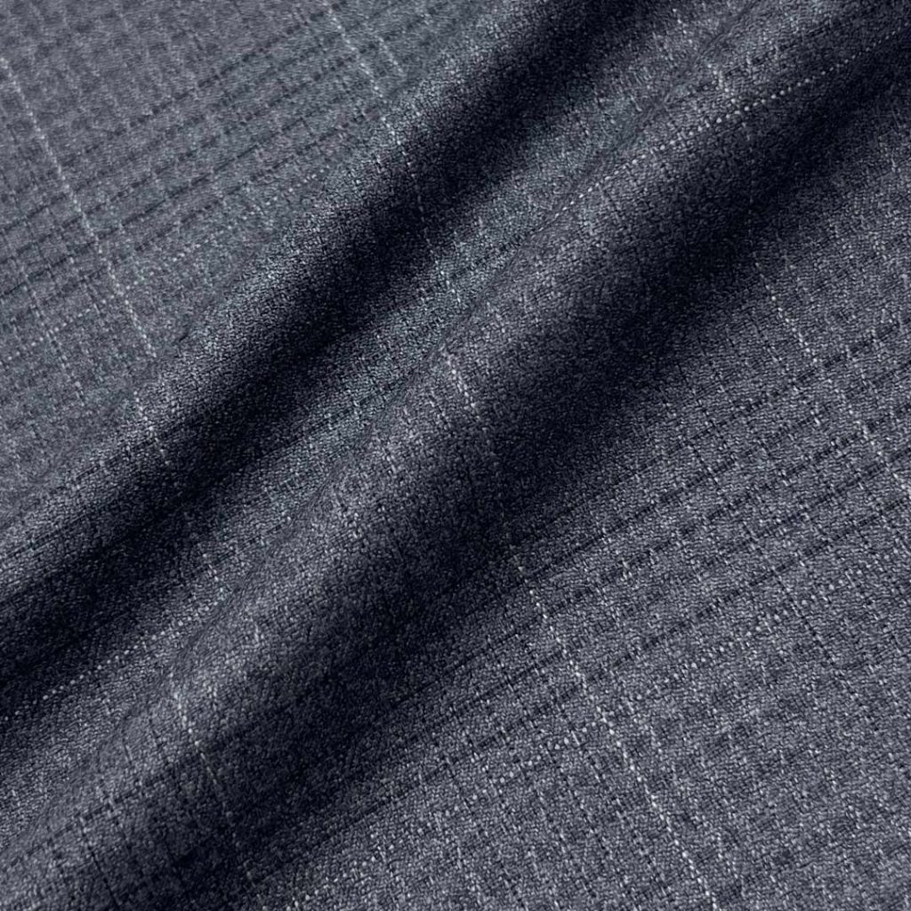 355g/m (7.0oz) 72% Polyester 26% Viscose 2% Spandex Suit Crisp Hand Feel Textured Fabric Blaze 32532