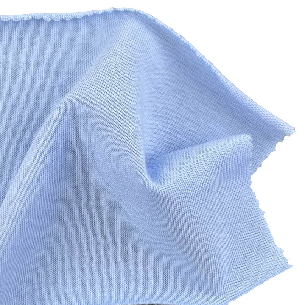 170gsm (6.0 oz) 75% Cotton 25% Polyester Single Jersey Soft Hand Feel Fabric Dress Long Sleeve Shirt T-shirt