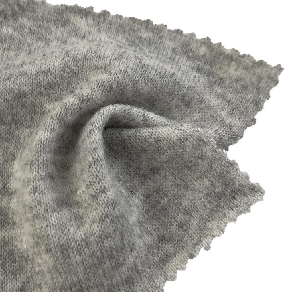 280gsm (9.9 oz) 68% Polyester 5% Wool 12% Polyamide 12% Acrylic 3% Spandex Double Knit Brushed Fuzzy Soft Hand Feel Fabric Sweatshirt Pants Jacket