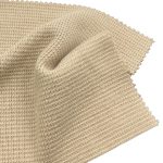 280gsm (9.9 oz) 60% Cotton 40% Polyester Jacquard Double Knit Textured Hand Feel Fabric Hoodie Sweatshirt Jacket Pants Zip Up Hoodie