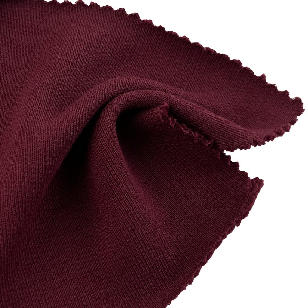 400gsm (14.1 oz) 100% Cotton French Terry Crisp Hand Feel Fabric Zip Up Hoodie Jacket