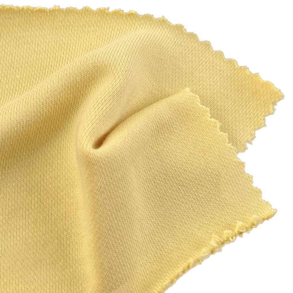 360gsm (12.7 oz) 84% Cotton 16% Polyester French Terry Crisp Hand Feel Fabric Jacket Hoodie Pants