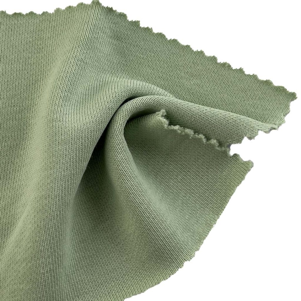 320gsm (11.3 oz) 85% Cotton 15% Polyester French Terry Crisp Hand Feel Fabric Hoodie Jacket Sweatshirt