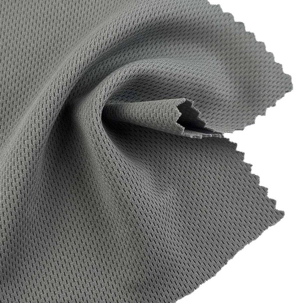 150gsm (5.3 oz) 100% Polyester Bird Eye Breathable Soft Hand Feel Fabric Dress Swimsuit T-shirt