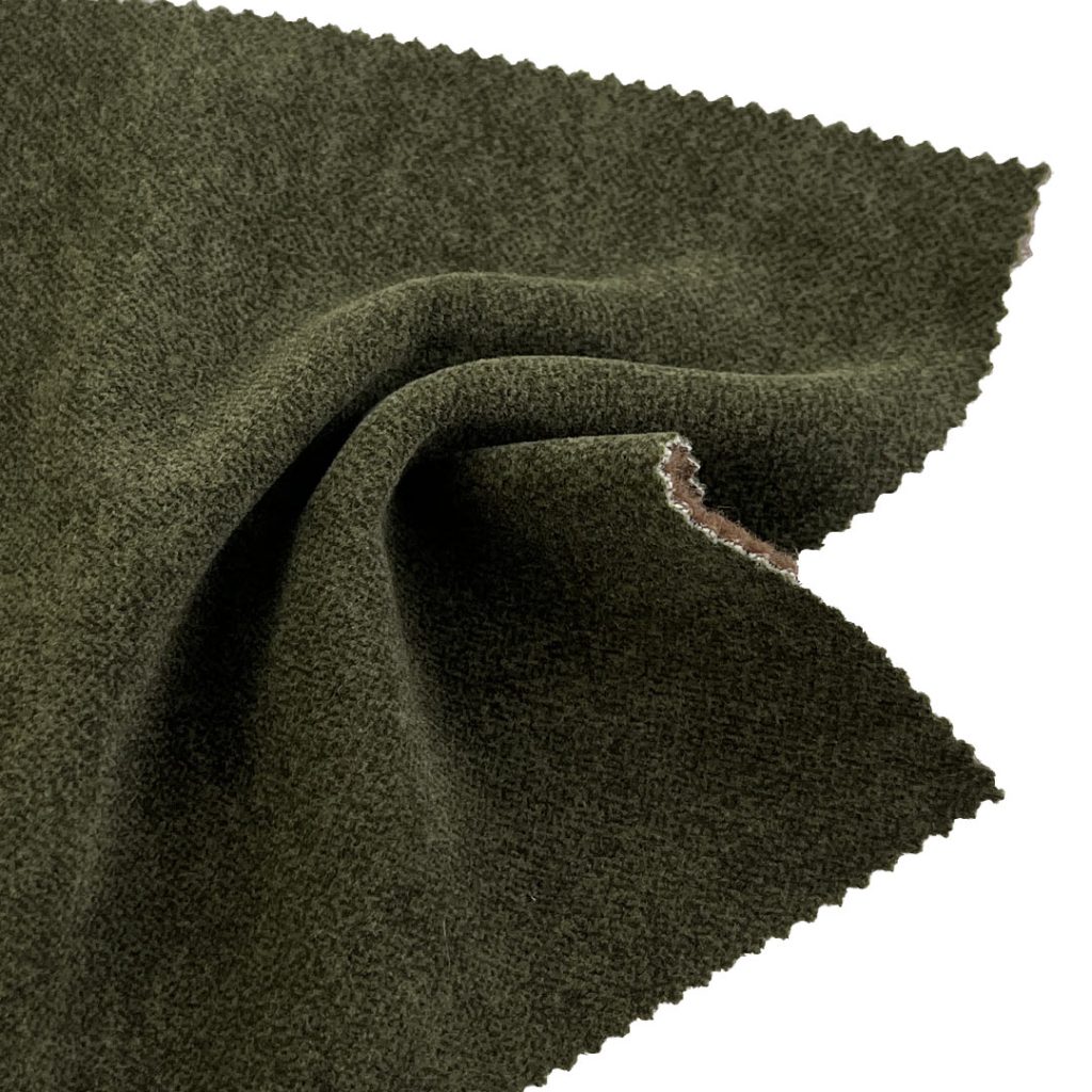 680gsm (24.0 oz) 100% Polyester Microfiber Suede Crisp Hand Feel Fabric Jacket Coat Skirt