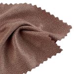 200gsm (7.1 oz) 100% Polyester Chamois Faux Suede Crisp Hand Feel Fabric Dress Jacket Skirt