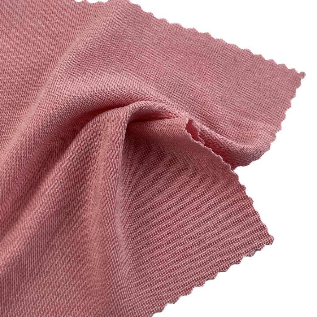 270gsm (9.5 oz) 46% Acrylic 26% Viscose 10% Tencel 8% Wool 10% Spandex Rib Soft Hand Feel Fabric T-shirt Dress