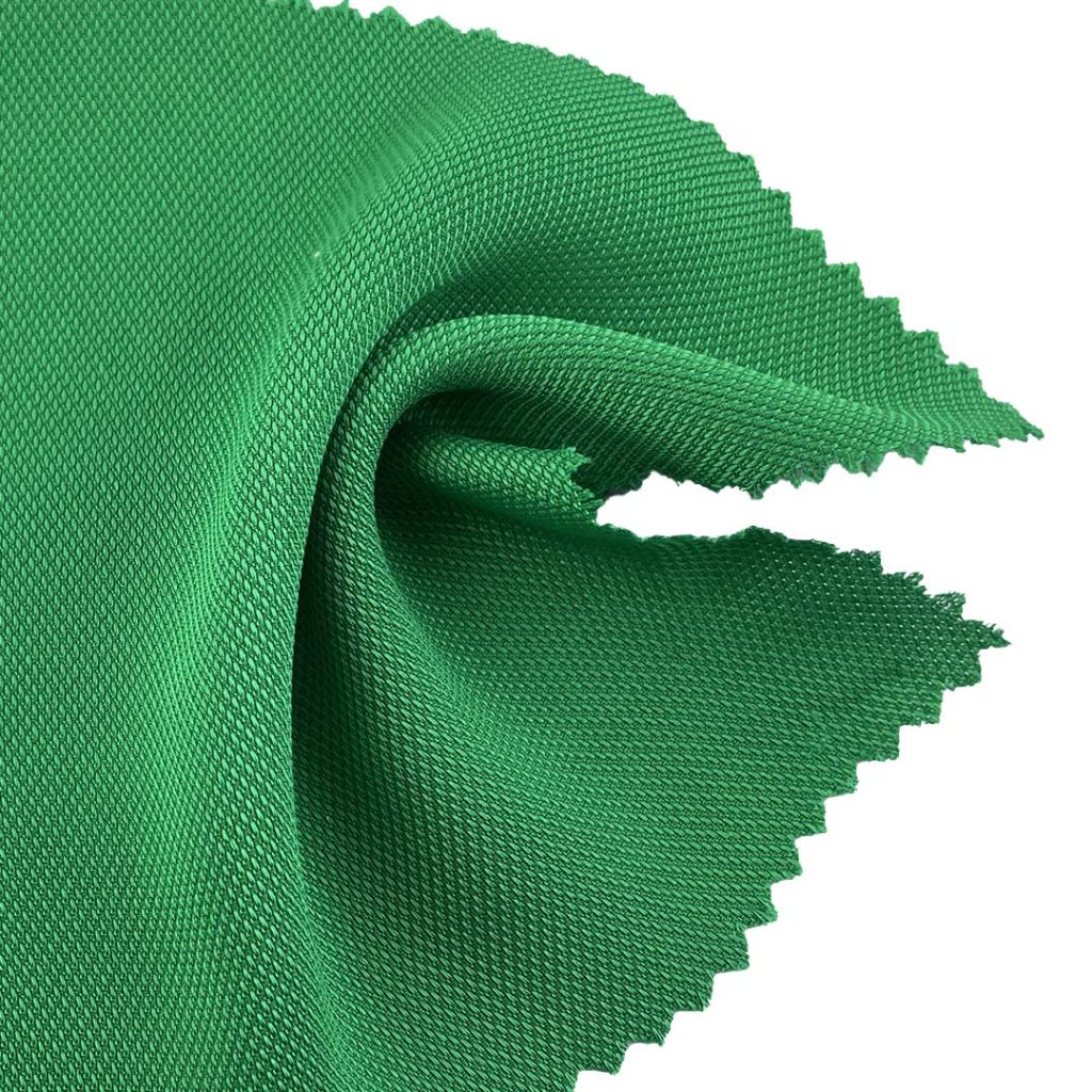 155gsm (5.5 oz) 100% Polyester Bird Eye Translucent Fabric Dress T-shirt Polo