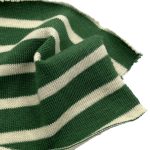 265gsm (9.3 oz) 95% Cotton 5% Spandex Stripe Plated Soft Hand Feel Fabric T-shirt Dress