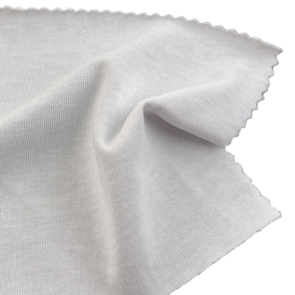 230gsm (8.1 oz) 100% Cotton Single Jersey Plated Soft Hand Feel 32s/1 Fabric Tops Dress