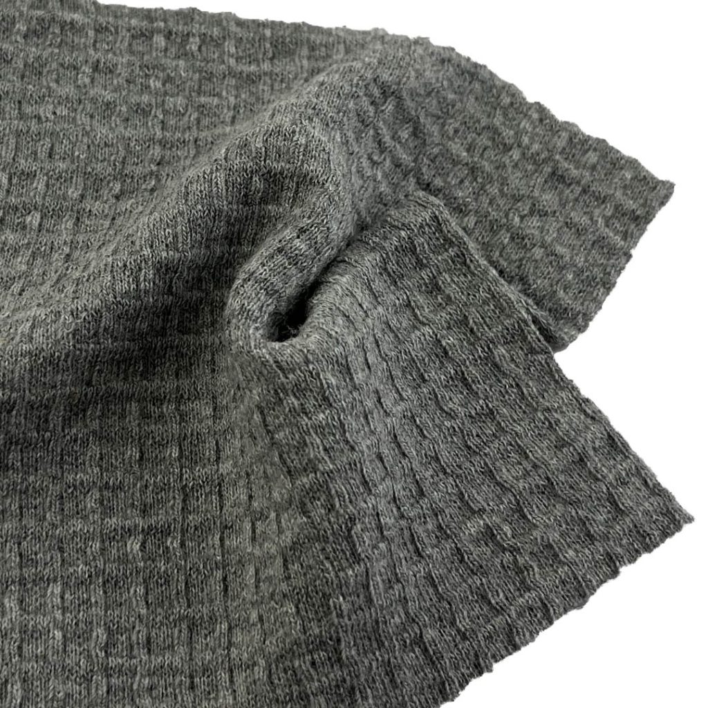 260gsm (9.2 oz) 100% Cotton Jacquard Textured Fabric Sweatshirt Pants