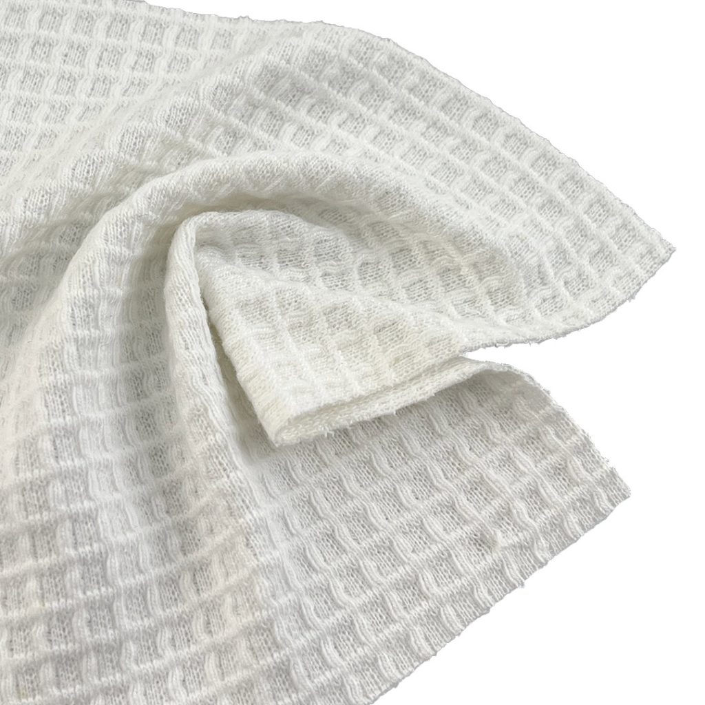 320gsm (11.3 oz) 100% Cotton Jacquard Textured Fabric Sweatshirt Zip Hoodie