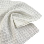 320gsm (11.3 oz) 100% Cotton Jacquard Textured Fabric Sweatshirt Zip Hoodie