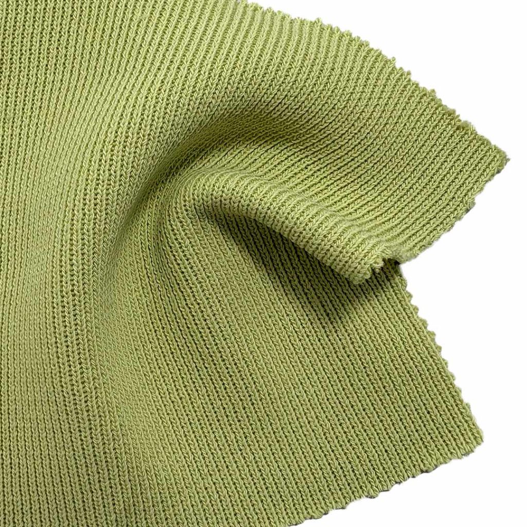 380gsm (13.4 oz) 60% Cotton 40% Polyester Rib Crisp Hand Feel Fabric Dress Jacket T-shirt