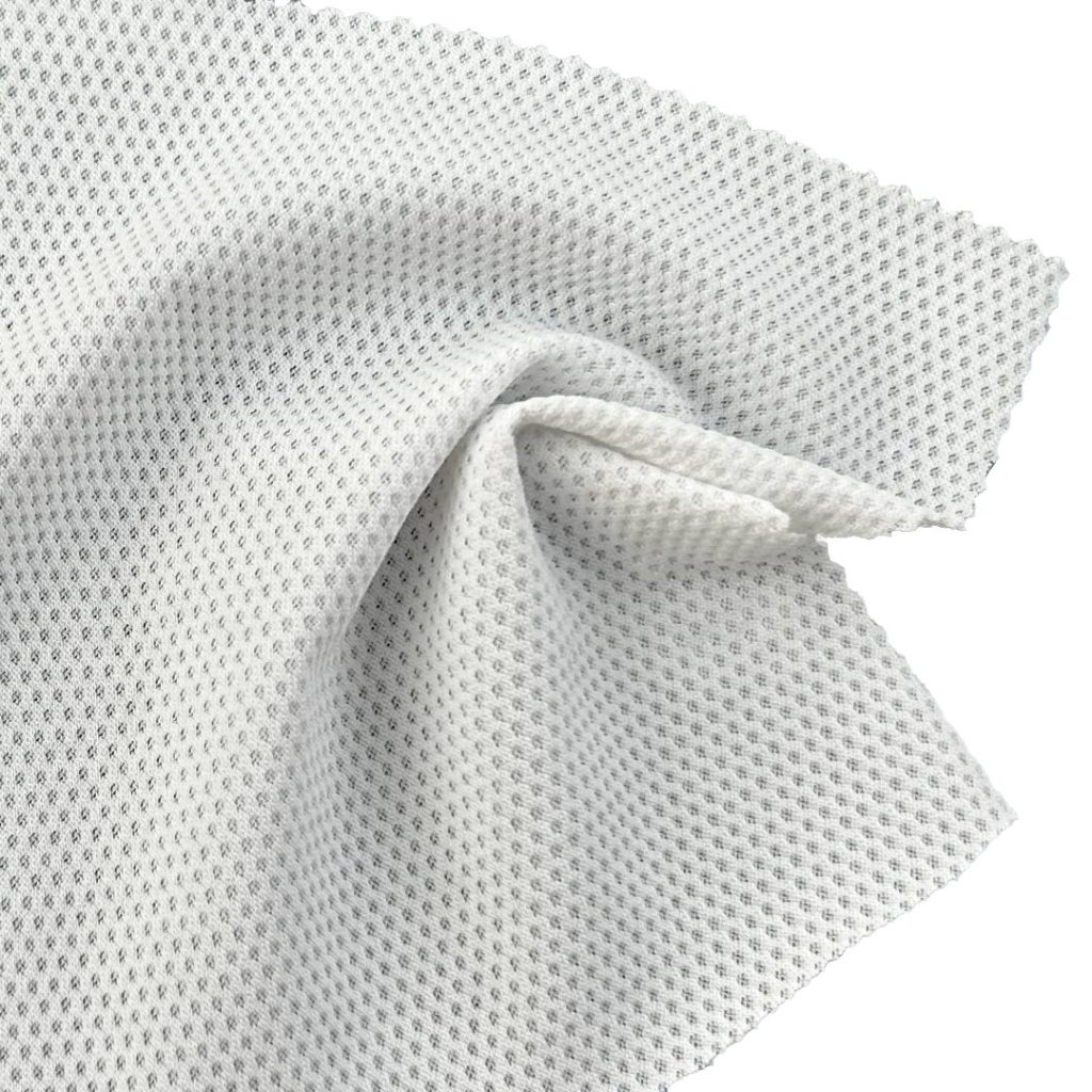 160gsm (5.6 oz) 84% Nylon 16% Spandex Jacquard Soft Textured Hand Feel Fabric Dress Long Sleeve Shirt T-shirt