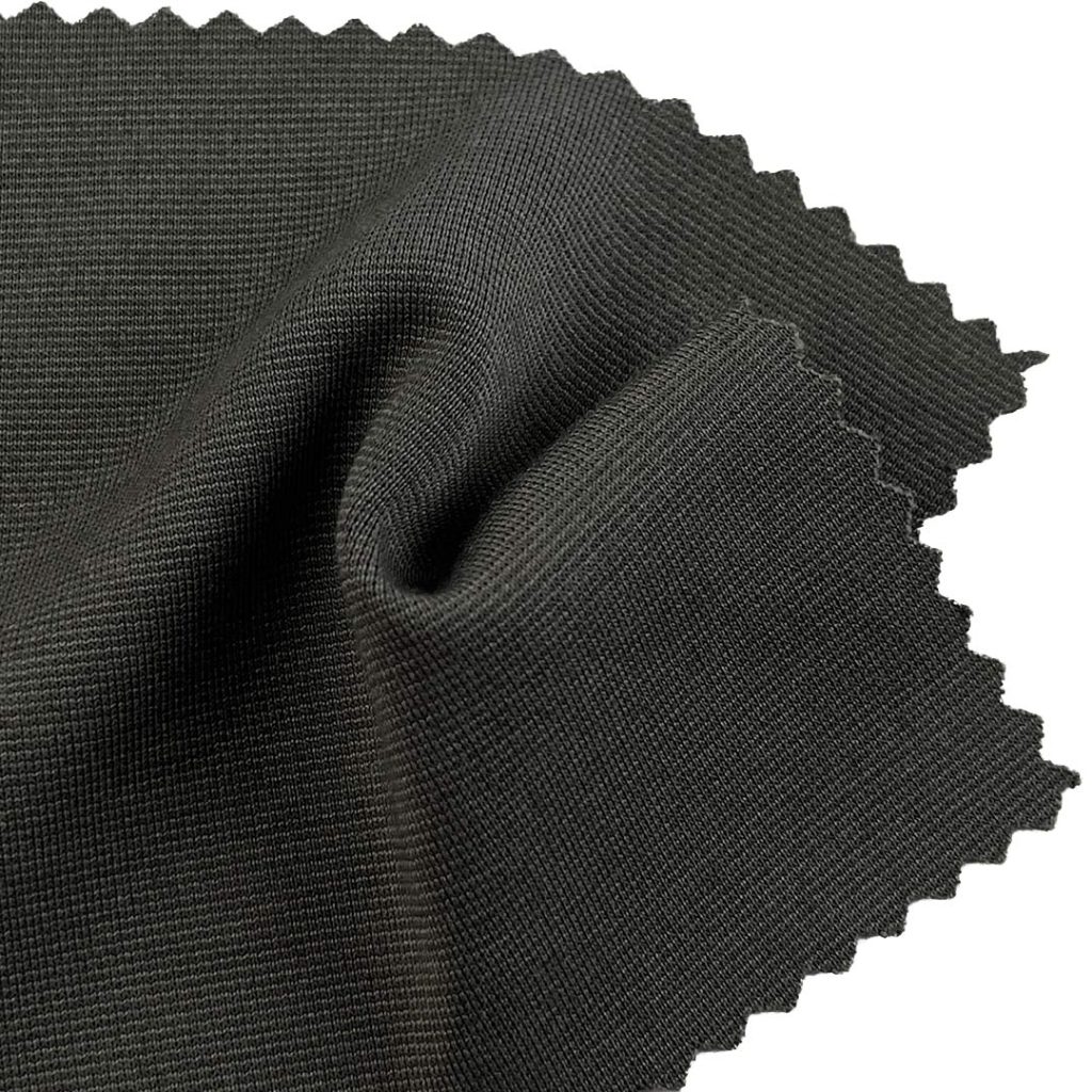 300gsm (10.6 oz) 75% Polyester 15% Viscose 5% Wool 5% Spandex Double Knit Brushed Fuzzy Crisp Hand Feel Fabric Jacket Sweatshirt