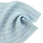 300gsm (10.6 oz) 71% Polyester 27% Cotton 2% Spandex Jacquard Textured Hand Feel Fabric Sweatshirt Dress Pants