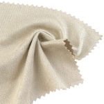 140gsm (4.9 oz) 100% Polyester Chamois Faux Suede Crisp Hand Feel Fabric Zip Up Hoodie Dress Jacket