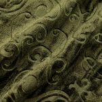 230gsm (8.1 oz) 95% Polyester 5% Spandex Velvet Embossed Fabric Evening Dress Jacket