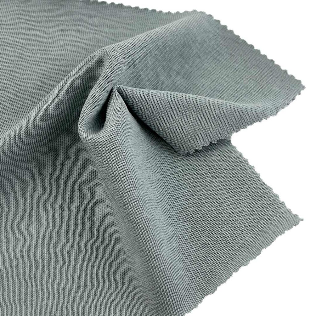 165gsm (5.8 oz) 70% Cotton 30% Polyester Single Jersey Soft Hand Feel Fabric Dress Long Sleeve Shirt T-shirt Tops