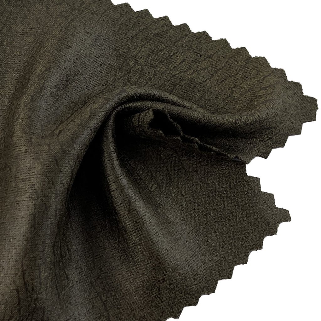 360gsm (12.7 oz) 95% Polyester 5% Spandex Chamois Crisp Hand Feel Fabric Coat Skirt