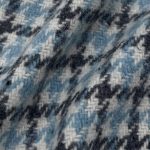 620gsm (21.9 oz) 100% Polyester Tweed Houndstooth Textured Shape Retention Fabric Coat Blazer
