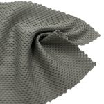 150gsm (5.3 oz) 89% Polyester 11% Spandex Jacquard Textured Hand Feel Fabric Dress T-shirt