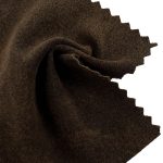 300gsm (10.6 oz) 100% Polyester Chamois Crisp Hand Feel Fabric Skirt Coat