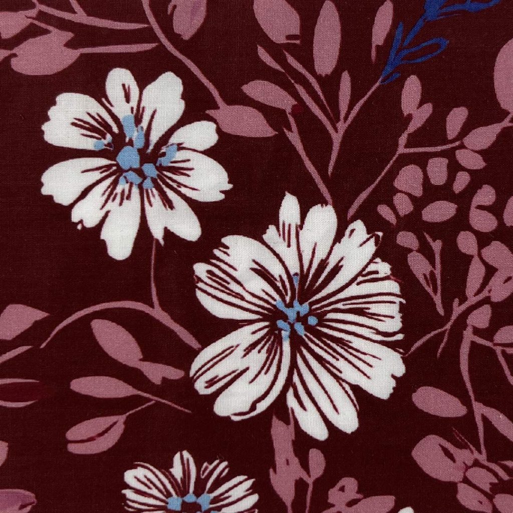 90gsm (3.2 oz) 100% Cotton Calico Fabric Dress Skirt