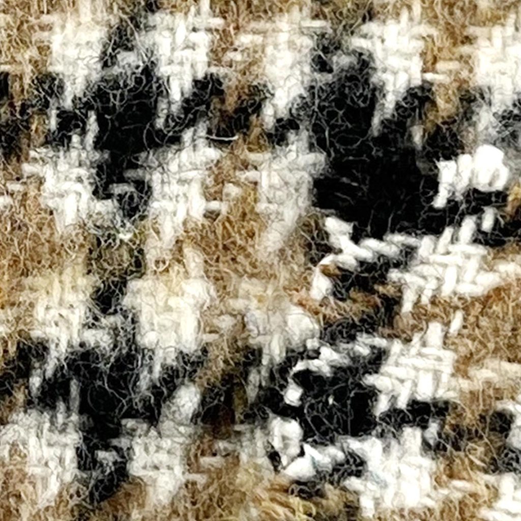 360gsm (12.7 oz) 100% Polyester Houndstooth Textured Shape Retention Fabric Blazer Cushion 02-13-17