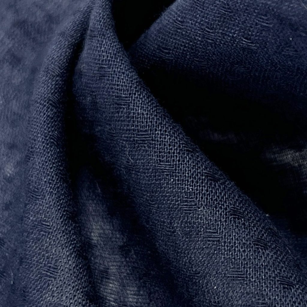 150gsm (5.3 oz) 100% Cotton Dobby Dotted Swiss Textured Fabric Cardigan Tops 07240