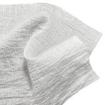 75gsm (2.6 oz) 85% Tencel 15% Polyamide Crepe Translucent Textured Fabric Dress Skirt 1056#