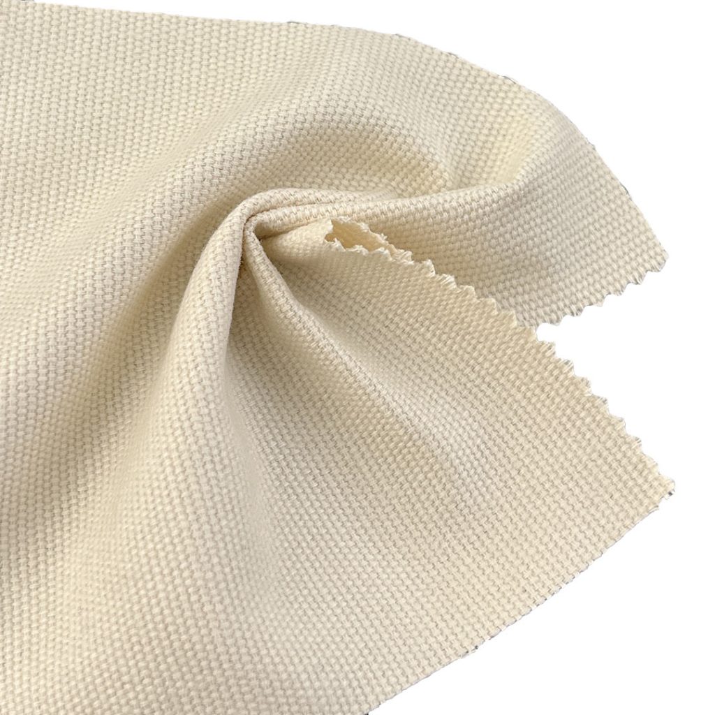 320gsm (11.3 oz) 100% Cotton Canvas Crisp Coarse Hand Feel Fabric Craft Bag