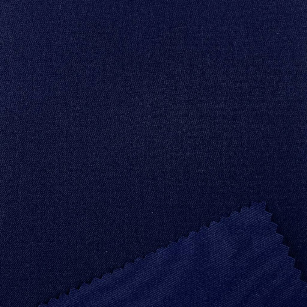 390g/m (7.7oz) 67% Polyester 29% Viscose 4% Spandex Suit Fabric Drapey Blazer 1169