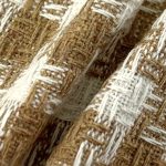 260gsm (9.2 oz) 15% Wool 85% Polyester Houndstooth Textured Shape Retention Fabric Blazer Coat 12413