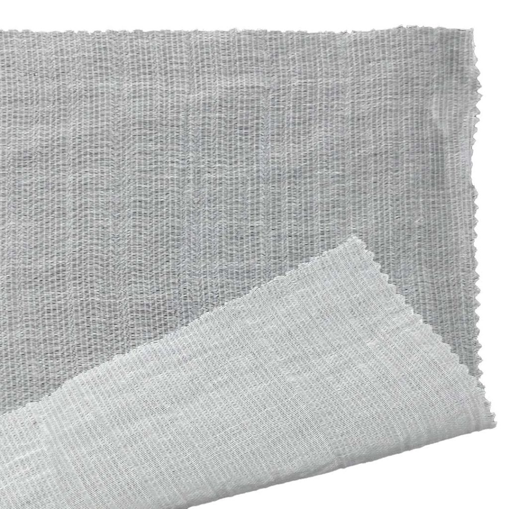 75gsm (2.6 oz) 83% Tencel 17% Polyamide Crepe Textured Translucent Fabric Dress Skirt 1251#