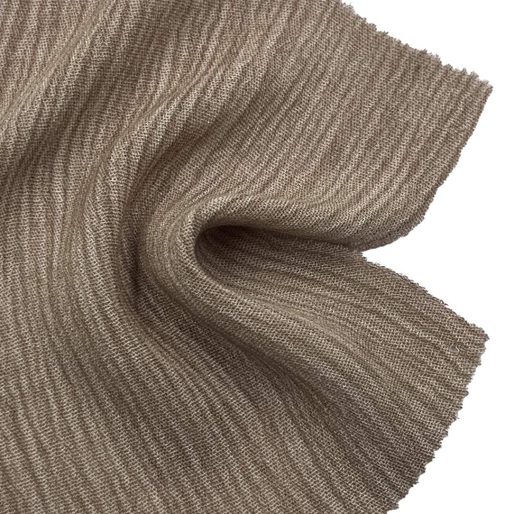 130gsm (4.6 oz) 25% Modal 75% Viscose Crepe Fabric Cardigan Skirt 1331#