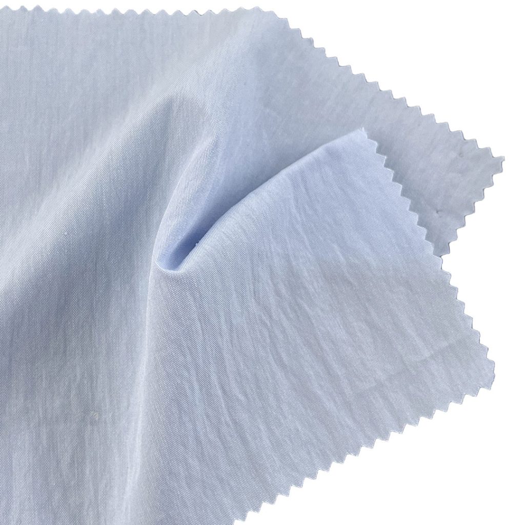 105gsm (3.7 oz) 65% Cotton 35% Polyamide Crepe Fabric Skirt Cardigan 1350